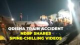Odisha train Accident Unseen Footage: NDRF shares spine-chilling videos of Balasorerescue operation