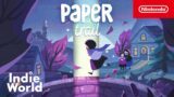 Paper Trail – Announcement Trailer – Nintendo Switch