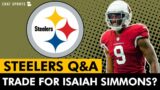 Pittsburgh Steelers Rumors Q&A: Steelers Trading For Isaiah Simmons, Signing DeAndre Hopkins?
