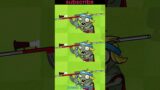 Plants vs Zombies soldiers#cartoon# Funny Moments#shorts