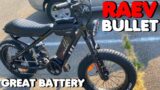 RAEV BULLET Ebike First Trail Ride Battery Test #ebike