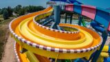 Racer Water Slide at Splash Cove Water Park