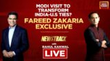 Rahul Kanwal Exclusive Interview Fareed Zakaria | The Biggest 'Namoste America' Visit | India Today