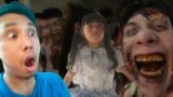 Reaction Gadis Cilik lawan mayat hidup Kid vs Zombies & Monster