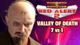 Red Alert 2 | Valley of Death | (7 vs 1 + Superweapons)