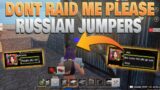 Russian jumper beg not to raid them before badge drop online raid last island of survival