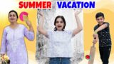 SUMMER VACATION | Types of people in summers | Garmi ke din | Aayu and Pihu Show