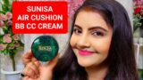 SUNISA MUSHROOM HEAD AIR CUSHION BB CC CREAM REVIEW | RARA | sunisa Foundation