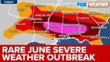 Severe Weather Outbreak, Including Possible Derecho, Threatens Over 30 Million In Southeast