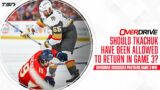 Should Tkachuk have been allowed to return in Game 3? | OverDrive – June 9th, 2023 – Part 1