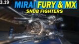 Star Citizen: Mirai Fury & MX/ 1st impressions/ Buyer's guide/ Concept sale/ Theory crafting