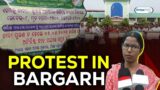 State Employees' Union agitation in Bargarh