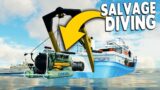 Surviving Dangerous Deep Diving Salvage Operations for $1,000,000 PROFIT | Kingdom of Wreck Business