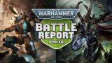 T'au vs Druhkari Warhammer 40k 10th Edition Battle Report Ep 10