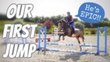 THIS PONY IS EPIC | Jumping Fun with Louie!!