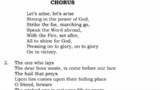 TPM English Hymn 365-Let's arise, let's ariseStrong in the power of God, Strike the foe, marching go
