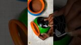 Terracotta pot art // Tribal art // #potpainting #shorts #youtubeshorts #tribalart #shortvideo
