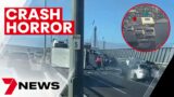 Terror for two charity workers in an extraordinary escape on the West Gate Bridge | 7NEWS