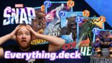 Thanos Hela Lockjaw Surfer Destroy has it all – Marvel SNAP Gameplay & Deck Highlight