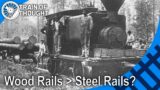 That time railroads used logs instead of rails – US Pole Roads