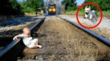 The Father Threw The Baby On The Tracks, Then The Dog Did Something Unthinkable!
