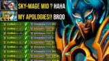 This Is How Skywrath Mage Against Meepo Mid!! "Poor Meepo" – Epic NonStop Fight | SUPER RAID BOSS !!