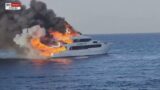 Three tourists missing after boat catches fire in Egypt