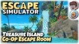 Treasure Island, Co-Op Escape Room! | Escape Simulator | ft. @orbitalpotato