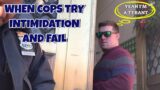 Tyrant NYPD Cop Tries To Intimidate