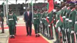 Watch The Moment Liberian President Arrived Nigeria for Tinubu's Inauguration