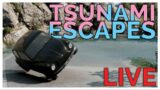 What cars do you think will escape The Tsunami? (BeamNG.Drive)