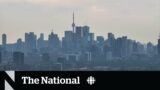 Wildfires bring smoky skies, poor air quality to Toronto