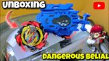 dangerous belial beyblade unboxing and review | pocket toon