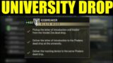 how to "deliver letter of introduction to university dead drop" DMZ | University dead drop location