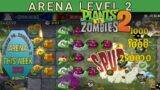 pvz|pvz2|plants vs zombies 2 arena level 2|plants vs zombies|arena ground of blood