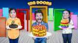 100 Doors Mystery Food Challenge | Hungry Birds