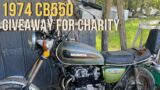 1974 Honda CB550 Junkyard Rescue and Charity Project #HondaCB #cb550 #giveback