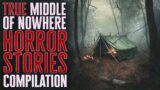 2 Hours of True Middle of Nowhere Horror Stories – Black Screen with Ambient Rain Sound Effects