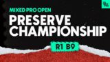 2023 Preserve Championship | MPO R1B9 | Buhr,  Robinson, Heimburg, Wysocki | Jomez Disc Golf
