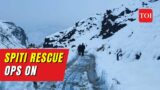 300 tourists stranded in Chandratal: Sub-zero temperature, 3-ft snow a challenge for rescue team