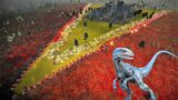 4,000,000 VELOCIRAPTORS vs HUMANITY ARMY – Ultimate Epic Battle Simulator 2