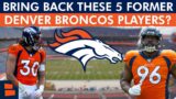 5 Former Broncos Players Denver Could Sign Before Training Camp Ft. Phillip Lindsay | Broncos Rumors