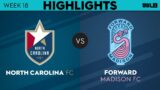 7.15.2023 | North Carolina FC vs. Forward Madison FC – Game Highlights