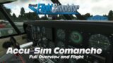 A2A Accu-Sim Piper Comanche | First Look Review | MSFS 2020