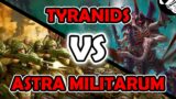 Astra Militarum Vs Tyranids! | 10th Edition Battle Report | Warhammer 40,000