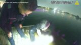 BODYCAM: Dallas officers work together to rescue woman from drowning in lake