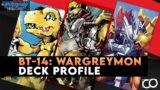 BT-14: Wargreymon Deck Profile! (Digimon Card Game)