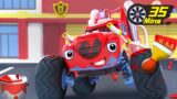 Bad Fire Truck | Firefighter Rescue Team | Monster Truck | Kids Songs | BabyBus – Car Cartoon