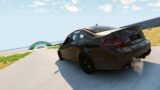 BeamNG Drive – Cars vs Death Descent! Realistic Cars Crashes #129