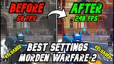 Best PC Settings for COD Modern Warfare 2 (SEASON 4) RELOADED!  (Optimize FPS & Visibility)